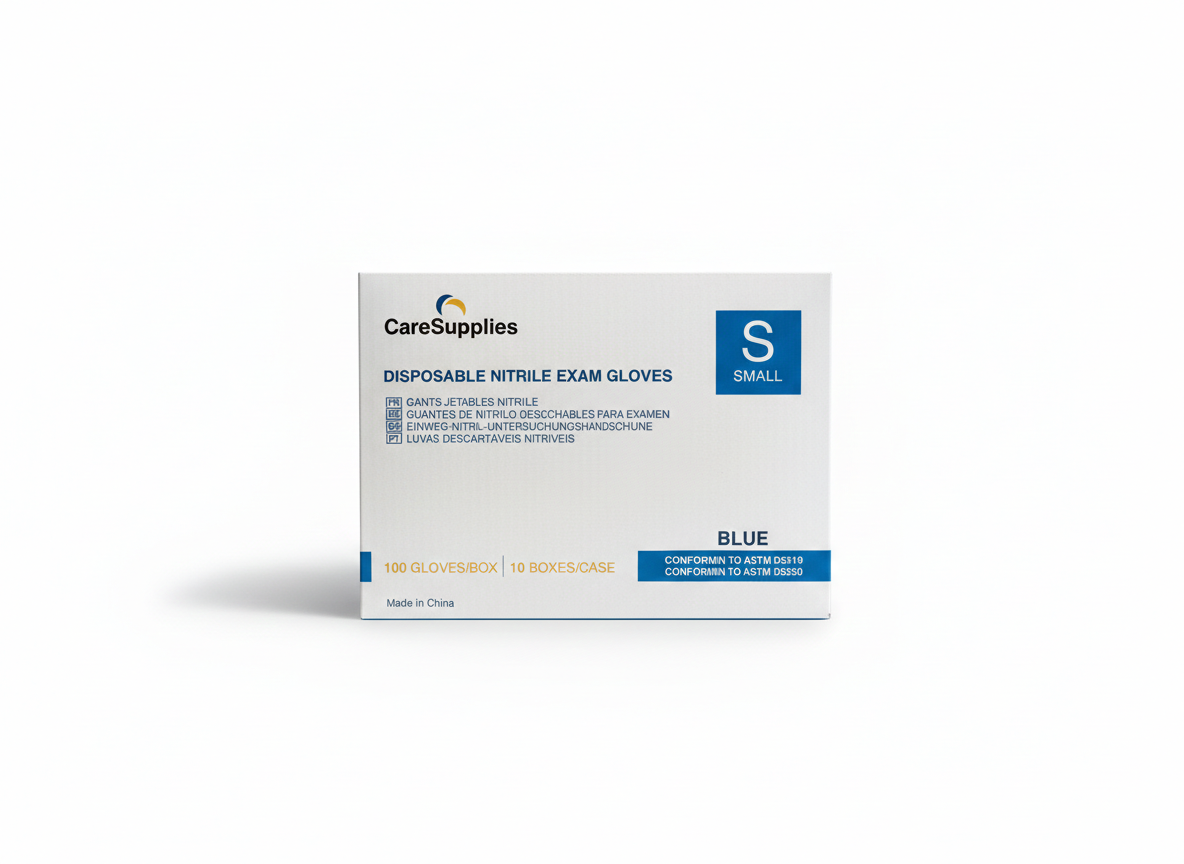 NITRILO CELESTE TALLA S